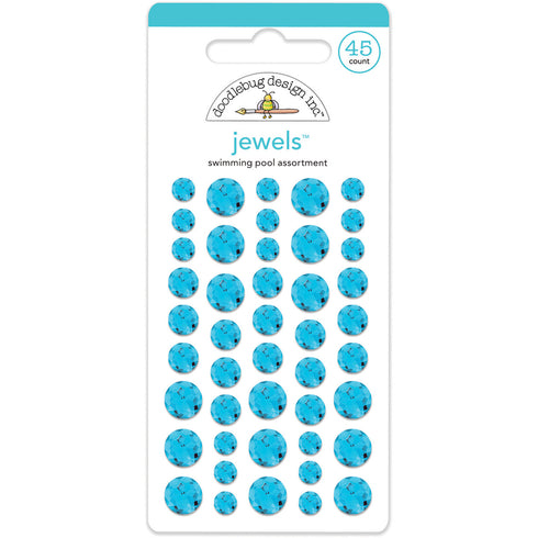 SWIMMING POOL  ADHESIVE JEWELS
